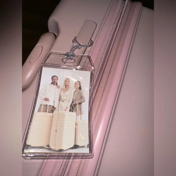 NWT BEIS Travel The 29" Large Check-In Roller in Atlas Pink - Picture 11 of 12